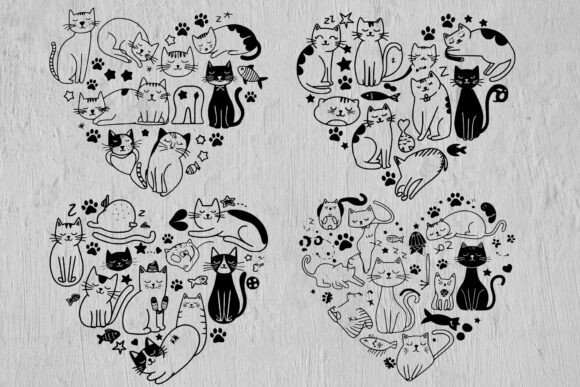 14 Cat Heart Bundle Review for Embroidery Projects
