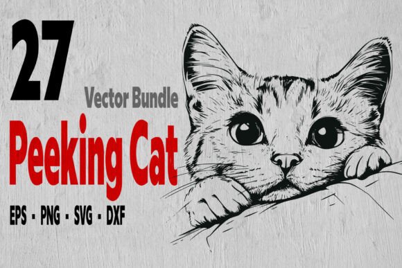 27 Peeking Cute Cat Bundle Review