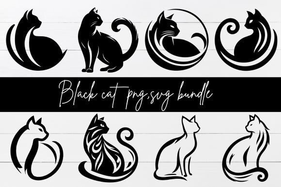 Black Cat Silhouette Bundle Review for Embroidery Projects