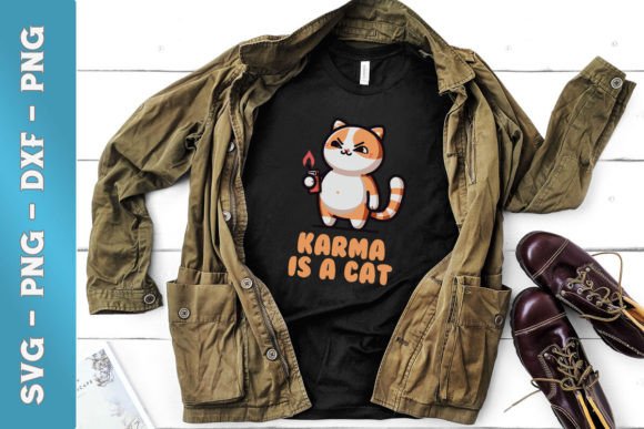 Cat Lover SVG Karma is a Cat Review