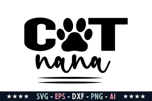 Cat Nana Svg Review for Embroidery Projects