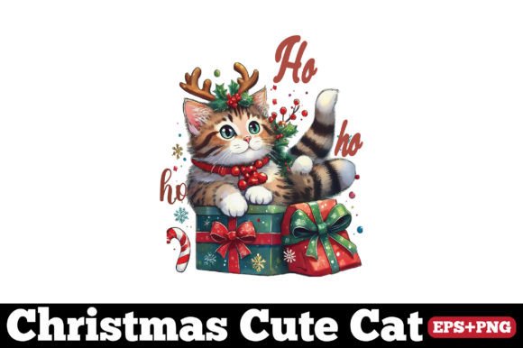 Christmas Cat, Ho Ho Ho Embroidery Design Review