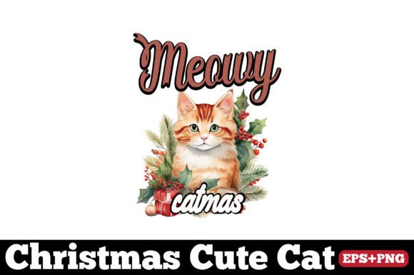 Christmas Cat, Meowy Catmas Embroidery Design Review