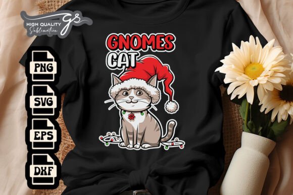 Christmas Gnomes Cat Cute Cat SVG Review