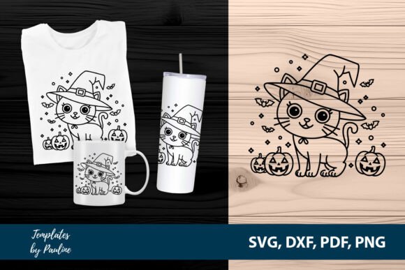 Cute Witch Cat SVG Laser Cut File Review