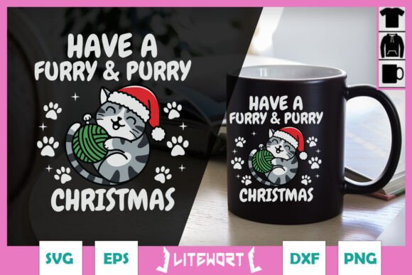 Have a Furry and Purry Christmas Cat SVG Review