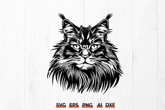 Maine Coon Cat Head SVG Cricut Review