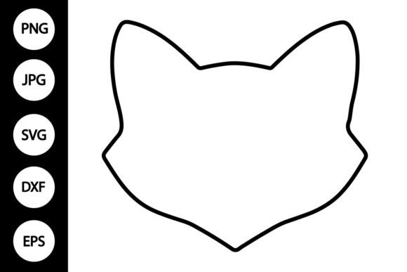 Outline Cat Head SVG Review for Embroidery Projects