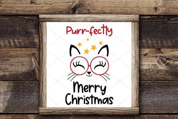 Purrfectly Merry Christmas Cat SVG Review