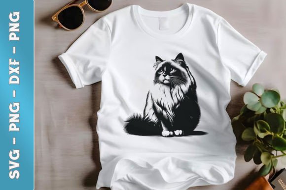 Ragdoll Cat Clipart SVG 04 Review