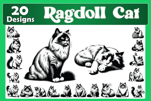 Ragdoll Cat Clipart SVG Bundle Review