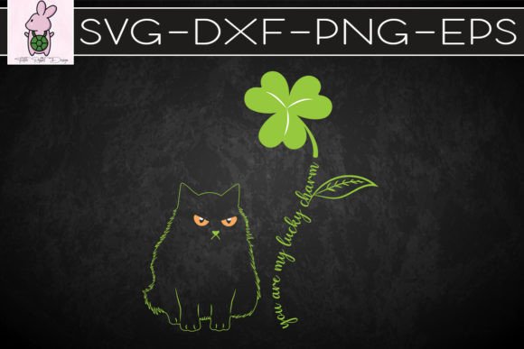 You Are My Lucky Charm Black Cat SVG Review